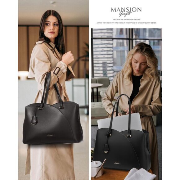 Laptop Tote Bag for Women, Work Bags Teacher Tote Bag - Picture 8 of 9